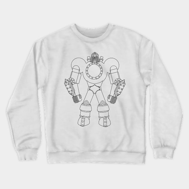 Robots Crewneck Sweatshirt by Wanda City